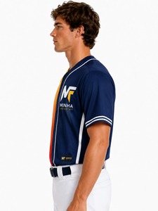 Maillots de baseball tendance à prix abordable, de qualité supérieure, séchage rapide, unisexe, col en V, personnalisables - Product Image 2