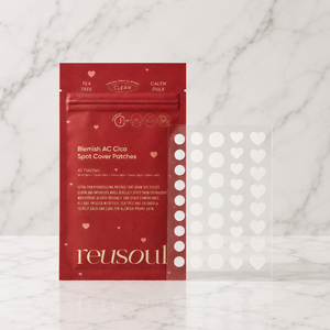 Reusoul Hydrocolloid Collagen Blemish AC Cica Spot Cover Patches Traitement des Imperfections Patch Hydrogel Forme Circulaire 41 Patchs Tous Types de Peau - Product Image 1