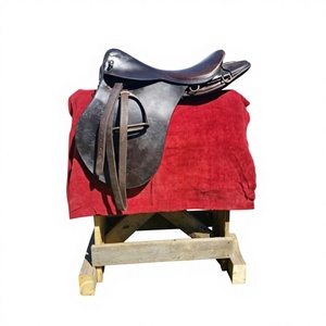 Selle de course anglaise NA81 en cuir de buffle véritable, arbre en bois, quincaillerie durable - Product Image 3