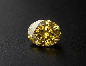 Diamant de laboratoire CVD ovale jaune 1,5 carat VVS2 certifié IGI, taille excellente, pour bijoux fins et bagues de fiançailles - Vente en gros pour fournisseurs - Product Image 5