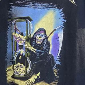 T-shirt Homme 100% Coton Épais Coupe Slim avec Logo Sérigraphié Effet Délavé Acide Vintage Personnalisé Séchage Rapide - Product Image 3