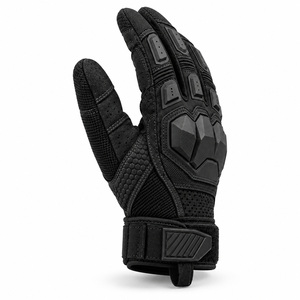 Gants tactiques noirs de course, à doigts entiers, antidérapants, résistants à l'usure, compatibles écran tactile, pour l'entraînement et les activités de plein air - Product Image 6