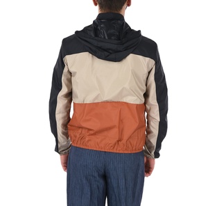 High Quality Nylon Windbreaker <b>Jacket</b> <b>Men</b> Sportswear Custom Patchwork Color Designer <b>Running</b> <b>Jacket</b> For Summer Wear - Product Image 3