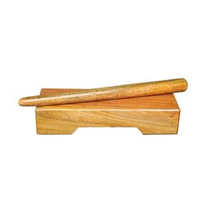 Bloc d'entraînement en bois avec marteau, accessoire d'instrument de musique pour l'enseignement et la formation - Product Image 1