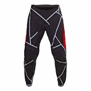 Pantalons de motocross courts personnalisés imprimés de qualité tendance, à séchage rapide, pour la course automobile, en polyester, fabriqués au Pakistan - Product Image 3