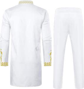 <b>Men</b> Shalwar Kameez Cotton Premium Fabric Quick Dry Traditional Custom Branding Islamic Clothing Factory Direct Bulk - Product Image 3