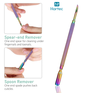 Double Head Trendy Product All-in-One Professional Cuticle Care <b>Tool</b> Set Durable Stainless Steel Manicure Kit With Portable <b>Case</b> - Product Image 6