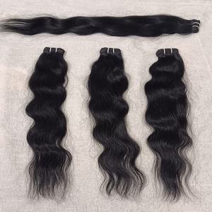 Extensions de cheveux ondulés en vrac, tissées à la machine, 100% cheveux humains par GK Natural - Product Image 4