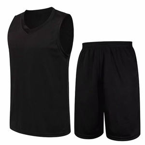 Ensemble d'uniformes de basketball personnalisés, prix de gros, couleur au choix, 100% polyester, nouveau design, vêtements de sport imprimés - Product Image 1
