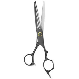 Ciseaux à effiler ergonomiques modernes pour droitiers de 6,8 pouces, légers et professionnels, pour un coiffage en salon toute la journée - Product Image 1