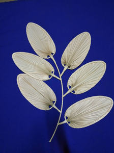 Abanico Tradicional Vietnamita de Bambú y Ratán, Hecho a Mano con Fibra Natural, Abanico Refrescante para Colgar en la Pared del Hogar - Product Image 4