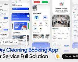 Plateforme de services de blanchisserie : Stock, réservation multilingue, récupération, lavage, repassage, livraison, suivi, gestion des paiements, gestion des services, Linux - Product Image 2