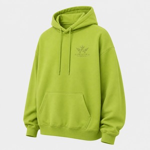 เสื้อฮู้ดดี้โอเวอร์ไซส์สำหรับผู้ชาย ผ้าฟลีซเนื้อนุ่ม ทรงหลวม ปลายแขนเสื้อแบบริบ และดีไซน์สวมใส่สบายสำหรับฤดูใบไม้ร่วงและฤดูหนาว - Product Image 3