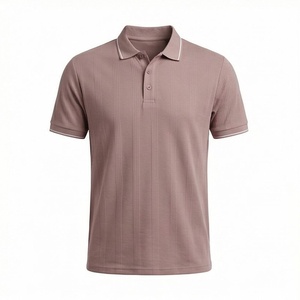 Wholesale Men's Summer Polo <b>Shirt</b> Business Casual Customized Color Short Sleeves <b>Half</b>-<b>Button</b> Closure Premium Top Apparel - Product Image 1