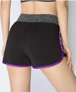 Shorts de sport pour femmes, coupe haute et ajustée, avec cordon de serrage, doux, respirant, pour l'entraînement, la course, le fitness, le yoga et les activités décontractées - Product Image 2