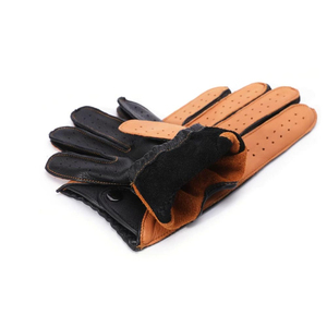 Mens Fashion Genuine Leather Full Finger <b>Gloves</b> for Driving Motorcycle Riding Top Selling Lightweight <b>Gloves</b> - Product Image 3