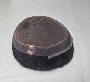 Peluca de Cabello Humano Remy para Hombre, Modelo Australia, con Sistema Capilar de Prótesis - Product Image 5