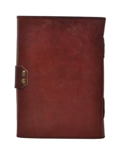 Agenda de Cuero Antiguo A3 con Logotipo Personalizable, Organizador Hecho a Mano con Hilo Cosido, Regalo Personal o Empresarial, Encuadernación Espiral - Product Image 2