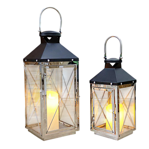 <b>Set</b> Of 2 Handmade Moroccan Iron Hanging <b>Lanterns</b> Gold Tealight Candle Holders For Home Decoration Table Top Or Hanging <b>Lanterns</b> - Product Image 6