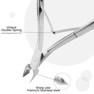Coupe-cuticules professionnel en acier inoxydable, lame incurvée, pointe acérée, outil de manucure pour doigts et orteils, usage domestique et en salon pour adultes - Product Image 2