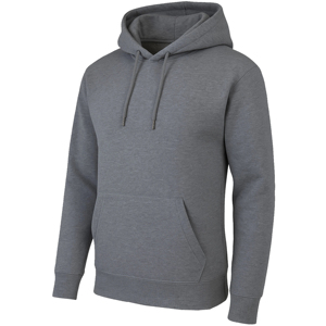 Men's <b>Navy</b> Blue Hooded Fleece <b>Sweatshirt</b> Solid Color Casual Autumn Wear Regular Fit Knitted Cotton Hoodie - Product Image 3