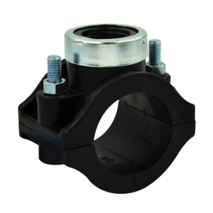 Collier de serrage PE métrique pour systèmes d'irrigation de jardin et conduites agricoles - Product Image 1