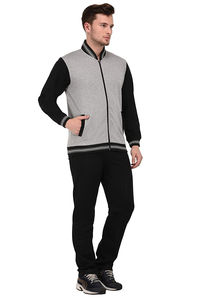 Ensemble de survêtement polaire respirant de haute qualité pour hommes, idéal pour l'entraînement hivernal – Vente en gros usine - Product Image 4