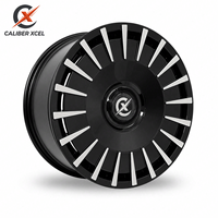 Jantes forgées en aluminium aérospatial CALIBER XCEL Factory Direct 16-24 pouces 5x112