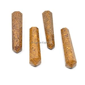 Vente en gros de quartz naturel cristal de guérison bleu lépidolite à double point de terminaison pour la méditation et la décoration intérieure - Product Image 2