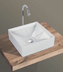 Lavabo de Sobremesa PRIZM, Versátil para Baño, Lavadero, Hotel, Escuela, Fácil de Limpiar, Elegante para Apartamento - Product Image 1
