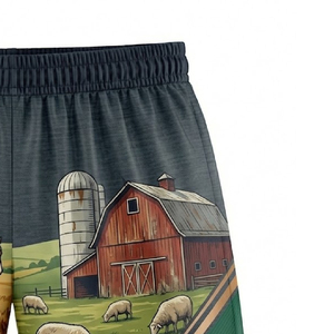 Pantalones Cortos Deportivos Sublimados para Fútbol Americano, Servicio de Impresión Personalizada, Transpirables, de Secado Rápido y Cómodos para Entrenamiento - Product Image 2