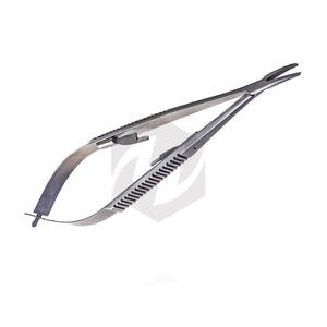 Pinzas Micro Castroviejo de Calidad Premium, Portaagujas TC, Instrumentos Quirúrgicos Dentales y Oftalmológicos para Uso en Quirófanos - Product Image 1