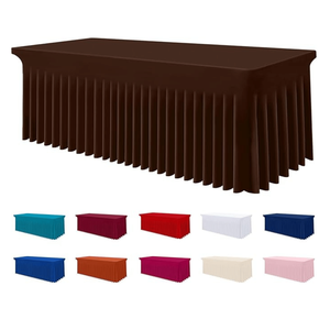 Smiry Copritavolo Rettangolare Impermeabile Lavabile 6FT, Fodera Elasticizzata in Spandex per Tavoli - Product Image 1