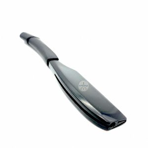 Navaja de Afeitar Recta Japonesa Barbarossa Kamisori, Negra Mate - Product Image 3