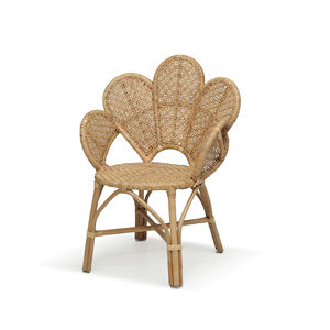 Fauteuil ROSE en rotin moderne, confortable, pour salon, chambre, appartement, hôtel, meubles élégants, durables et artisanaux - Product Image 3