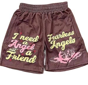 Shorts de sport pour hommes en tissu mesh personnalisé, nouvelle conception, sublimation, taille élastique, shorts en mesh personnalisés pour hommes - Product Image 3