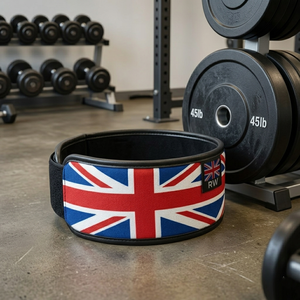 <b>Union</b> <b>Jack</b> Weightlifting Belt Adjustable Hook Loop Closure Breathable Waist Support EVA <b>Material</b> Non-Slip Heavy Duty for Unisex - Product Image 5