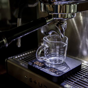 Double Mouth Measure <b>Cup</b> <b>Coffee</b> Handle <b>Espresso</b> Shot Glass With Spout <b>Espresso</b> Measuring <b>Cup</b> - Product Image 3