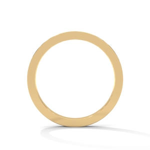 Anillo de Eternidad de Oro Amarillo de 14k con Diamantes Cultivados en Laboratorio, Corte Baguette, Anillo de Bodas para Mujer - Product Image 3