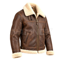 Veste d'hiver en peau de mouton pour homme, de qualité supérieure, nouveau style, fabrication en usine, veste en peau de mouton pour homme