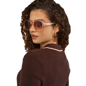 Polo à manches courtes vert clair uni pour femme, tricoté, coupe classique, décontracté - Product Image 5