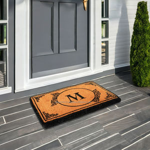 Paillasson en fibre de coco imprimé 60x90cm de haute qualité écologique, design tufté élégant, lavable - Product Image 1