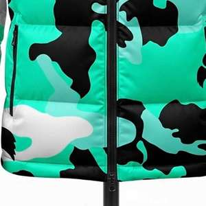 OEM Service Custom Logo Zipper Puffer <b>Jacket</b> Men Plus Size Thick Winter Stand Collar Windproof Breathable <b>Smart</b> Casual - Product Image 6