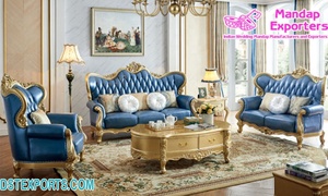 Moderno y Duradero Juego de Sofás de Madera de Teca de 7 Plazas con Color Personalizado para Sala de Estar - Product Image 5