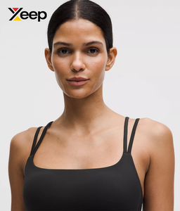 เสื้อชั้นในกีฬาโยคะคุณภาพสูงสำหรับผู้หญิง XEEP รุ่น XC-SB-188 แบบเรียบง่าย ระบายอากาศได้ดี สายปรับได้ แผ่นรองถอดออกได้ รองรับได้ดีเยี่ยม แห้งเร็ว - Product Image 2