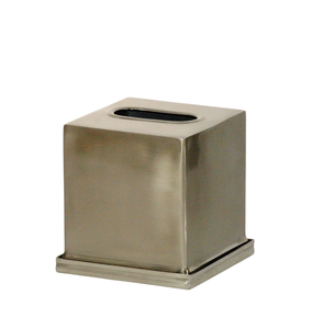 Porte-mouchoirs carré en métal doré de bonne qualité, organiseur de serviettes de table, distributeur de mouchoirs pour la maison et le bureau - Product Image 4