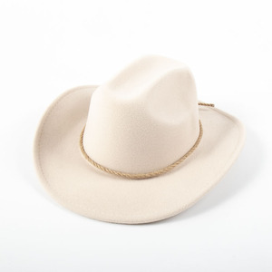 Chapeaux de cowboy rétro, nouveau design, en feutre, pour les voyages, la pêche, les occasions décontractées et les activités de plein air, style western. - Product Image 4