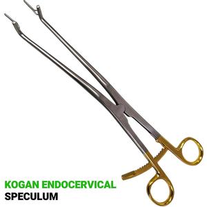 Espéculo Endocervical Kogan de Alta Calidad en Oferta, 9.5 Pulgadas, Recubierto de Oro, Instrumento Quirúrgico Ginecológico de Acero Inoxidable, Obstetricia/Ginecología - Product Image 2