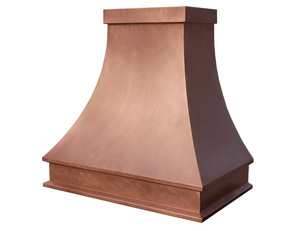 Hot Selling Handmade copper range hood <b>Wall</b> mounted chimney hood Fireplace canopy range hood Attractive design household hood - Product Image 1