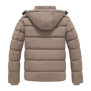 Chaqueta de Invierno para Hombre, Acolchada, Gruesa, con Capucha, Impermeable, Cálida, Informal, para Exteriores - Product Image 2